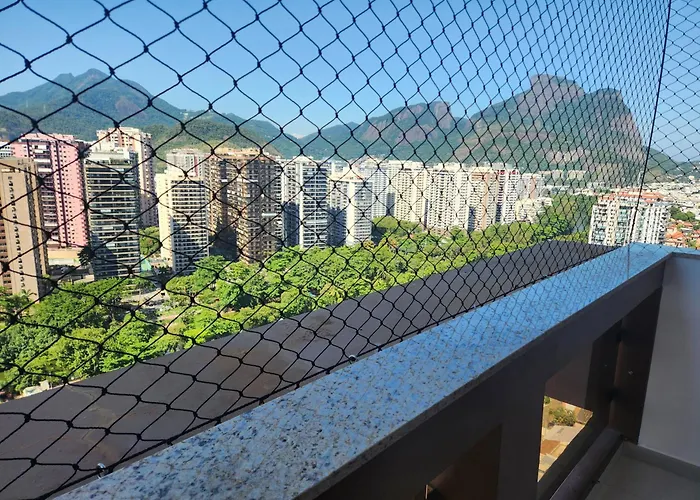 Apartamento Barramares Flat - Condomínio em frente à praia da Barra da Tijuca Rio de Janeiro